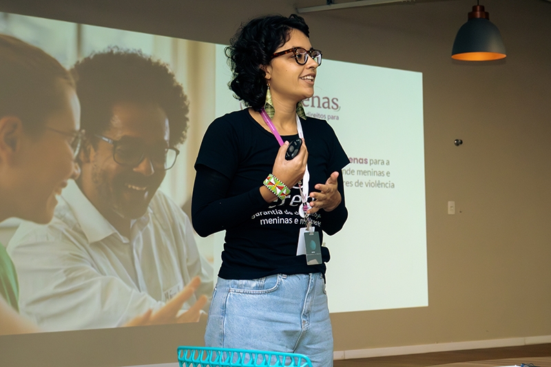 Jade Lopes do Instituto Serenas - Foto: Michel Mota | Espa&ccedil;o Abrah&atilde;o e Rosa