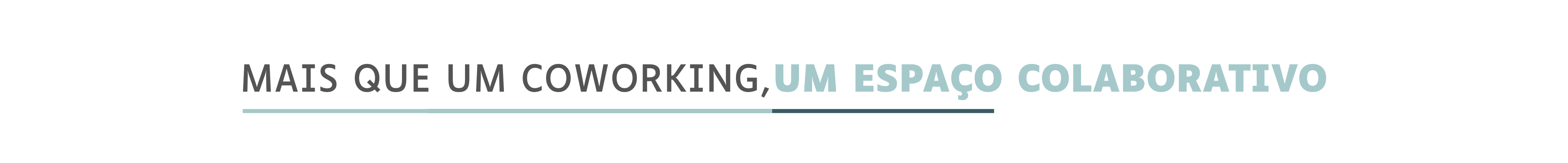 Mais que um coworking